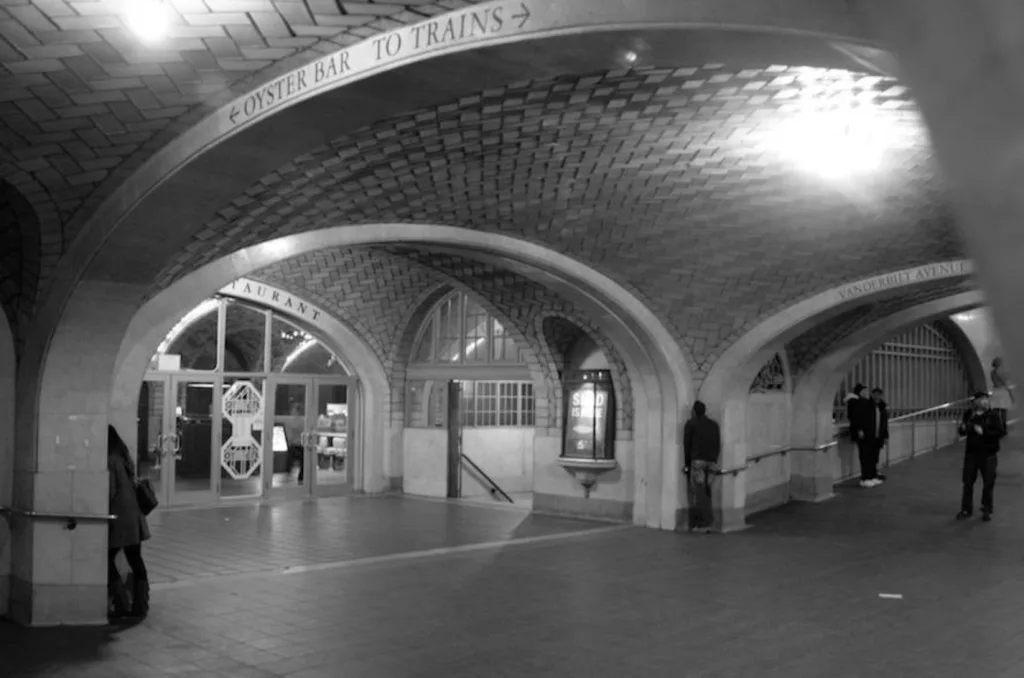 The Whispering gallery at Grand Central Station in NYC